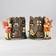 Happy Larry Fairy House Multicolor Candle Holder 16cm 2pcs