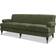 Jennifer Taylor Alana Olive Green Performance Velvet Sofa 223.5cm 3 Seater