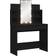 vidaXL 96x40x142cm Black Dressing Table 40x96cm