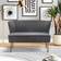 Blue Elephant Loveseat Grey Sofa 119.4cm 2 Seater