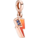 Pandora ME Light Me Up Mini Dangle Charm - Rose Gold/Blue/Orange