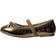 Kensie Kid's Elegant Pearl Dress Shoes - Rose Gold