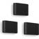 Philips Hue Ambiance Dymera Black Wall light 3pcs