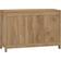 vidaXL Solid Wood Teak Natural Chest of Drawer 80x55.1cm