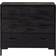 vidaXL Solid Wood Pine Black Chest of Drawer 74.9x70.1cm