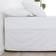 Dunelm Non Iron Bed Sheet White (200x180cm)