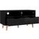 vidaXL 326784 High Gloss Black TV Bench 90x48.5cm