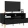 vidaXL 326778 Black TV Bench 90x48.5cm