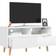 vidaXL 326783 White High Gloss TV Bench 90x48.5cm