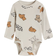 H&M Baby Long-Sleeved Bodysuit - Beige/Animals