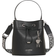 Karl Lagerfeld Adele Medium Bucket Bag - Black