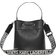 Karl Lagerfeld Adele Medium Bucket Bag - Black