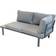 Outdoor Essentials Tuscany Corner Outdoor Lounge Set, 1 Table incl. 2 Sofas