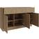 GFW Catania Large Euro Oak Sideboard 118.8x76cm