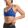 Gymshark Ruched Strappy Sports Bra - Wave Blue