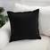 Pillow Perfect Flange Complete Decoration Pillows Black (45.7x45.7cm)