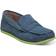 Florsheim Jr Jasper Moc Toe Venetian - Blue Suede