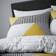 Catherine Lansfield Larsson Geo Duvet Cover Yellow (220x135cm)