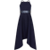 Monsoon Girl's Sequin Scuba Prom Dress - Blue