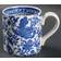 Burleigh Blue Regal Peacock Mug 28.4cl