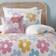 Bedlam Fleece Floral Flowers Duvet Cover Multicolour (200x140cm)