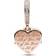 Pandora Heart & Mum Dangle Charm - Rose Gold/Transparent