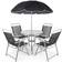 SA Products 4-seater Bistro Set, 1 Table incl. 4 Chairs