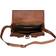 Komal's Passion Leather Crossbody Bag - Tan Brown