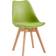 MCC Direct Deluxe Retro Green Kitchen Chair 82cm