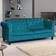 Artemis Home Maplewood Teal Sofa 217cm 3 Seater