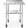 GRIDMANN NSF Silver Trolley Table 61x100.3cm