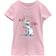 Disney Frozen Girl's Love Is in the Air Olaf Graphic Tee - Light Pink