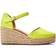 Moda In Pelle Gialla - Lime Green