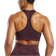 Gymshark Adapt Camo Seamless Sports Bra - Plum Brown/Burgundy Brown