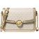 Michael Kors Leida Medium Metallic Signature Logo Shoulder Bag - Pale Gold