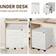 Vinsetto 258707 White Storage Cabinet 40x55.6cm