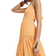 River Island Shirred Tiered Beach Mini Dress - Orange