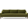 Swoon Turin Fern Green Sofa 211cm 4 Seater