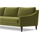 Swoon Turin Fern Green Sofa 211cm 4 Seater