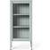 Department Large Slate Grey Glass Cabinet 50x110cm