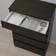 Ikea Kullen Black/Brown Chest of Drawer 70x112cm