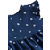 H&M Kid's Flounce Trimmed Jersey Dress - Dark Blue/Floral (0928133059)