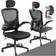 tectake 405323 Black Office Chair 131cm