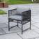 Dunelm Kubic Patio Dining Set, 1 Table incl. 4 Chairs