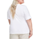 Style & Co Women's Boat Neck Elbow Sleeve Cotton Top - Bright White