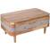 Wilton Natural/Grey Coffee Table 50x85cm