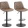 Homcom Retro Brown Bar Stool 106cm 2pcs