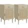 Homcom ‎UK831-739V80AK0331 Bedside Table 40x40cm 2pcs