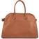 The Row Soft Margaux 15 Tote Bag - Dark Brown