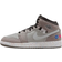 Nike Air Jordan 1 Mid Wings GS - Gunsmoke/Black/Laser Orange/Matte Silver